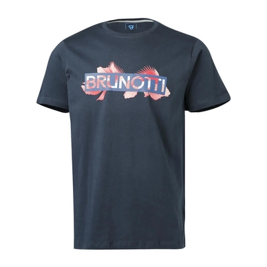 T-Shirt Brunotti Homme Tyson Space Blue Blue