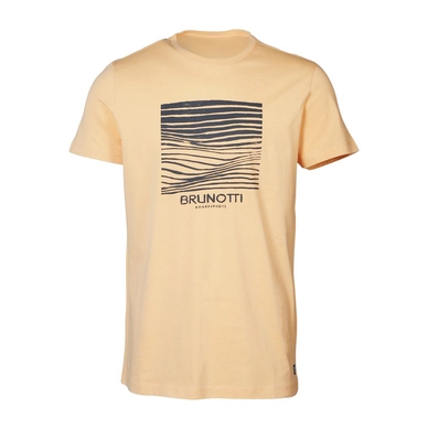 T-Shirt Brunotti Hommes Tim Print Faded Orange