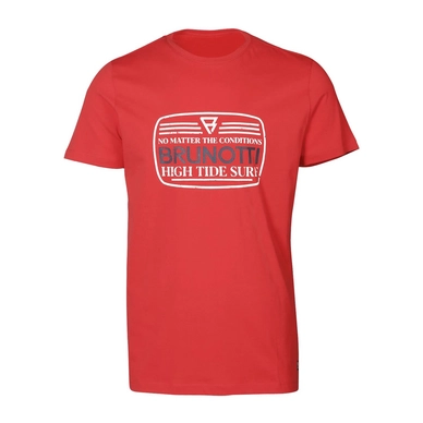 T-Shirt Brunotti Hommes Tim Print Bright Red