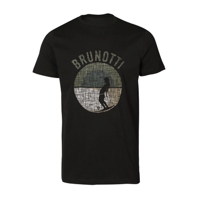 T-Shirt Brunotti Hommes Tim Print Black