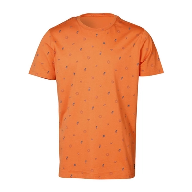 T-Shirt Brunotti Hommes Tim Mini AO Sunset Orange