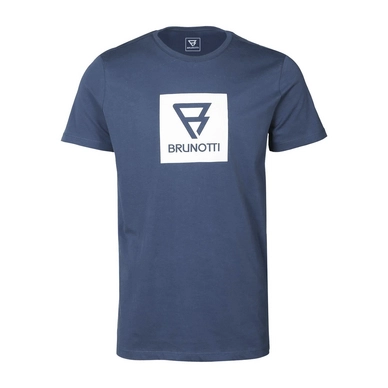 T-Shirt Brunotti Hommes John Logo Night Blue