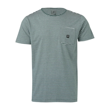 T-Shirt Brunotti Hommes Axle Stripe Pocket Foresta Green