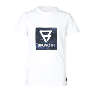T-Shirt Brunotti Boys Tim Print Blanc