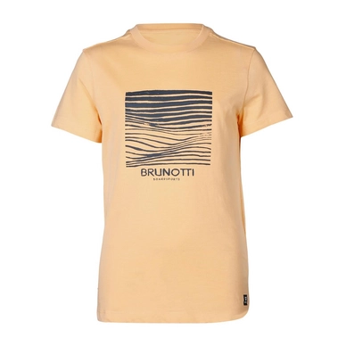 T-Shirt Brunotti Boys Tim Print Orange Clair
