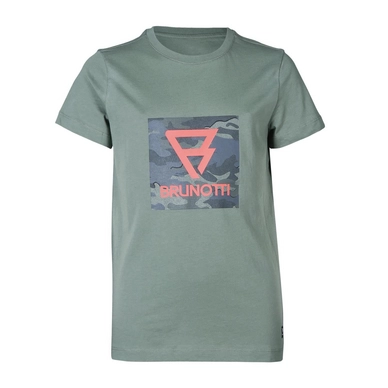 T-Shirt Brunotti Boys Tim Print Vintage Vert