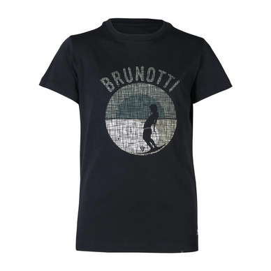 T-Shirt Brunotti Boys Tim Print Noir