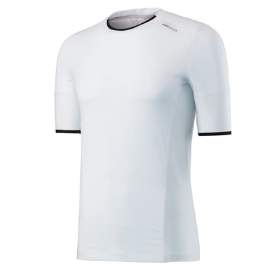 T-shirt de Tennis HEAD Perf CT Crew Shirt Men White