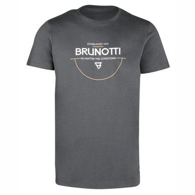 T-Shirt Brunotti Tim-Print Titanium 22 Herren
