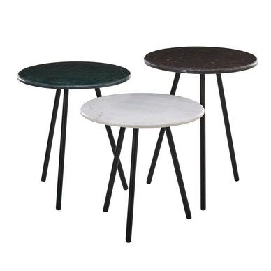Table POLSPOTTEN Stony Colour (Set van 3)