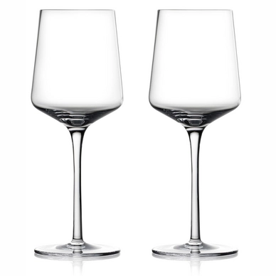 Verre à Vin Blanc Zone Danemark Rocks Clear 30 cl (2 pièces)