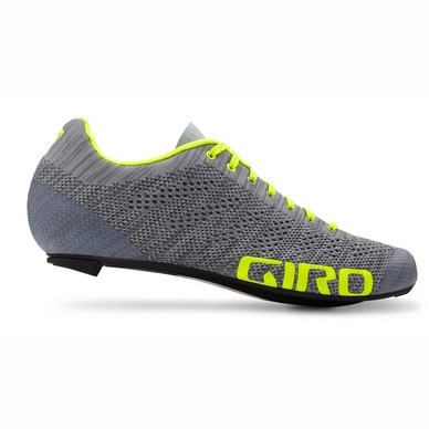 Chaussure de Cyclisme Giro Men Empire E70 Knit Grey Heather Highlight Yellow