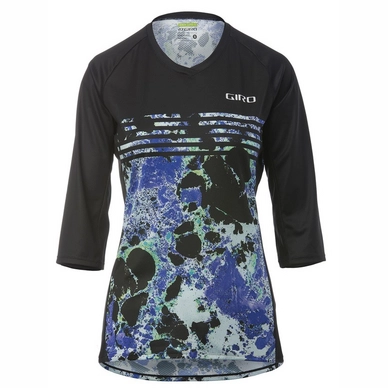 Fietsshirt Giro Women Roust 3/4 Blue Marble