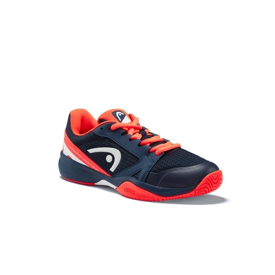 Tennisschuh HEAD Sprint 2.5 Dark Blue Neon Red Kinder