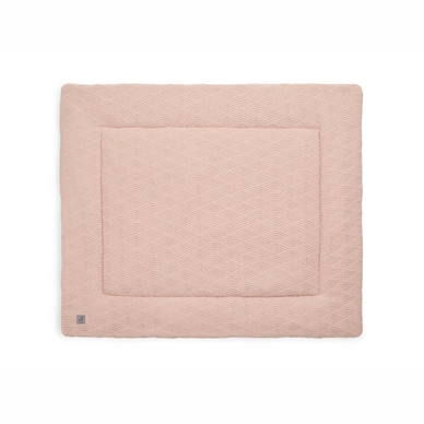 Laufstallmatte Jollein Rivr Knit Pale Pink (80 x 100 cm)