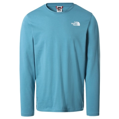 Shirt The North Face Men L/S Easy Tee Storm Blue