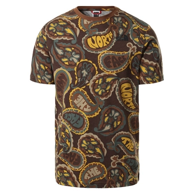 T-Shirt The North Face Men S/S Red Box Tee Pinecone Brown Ashbury