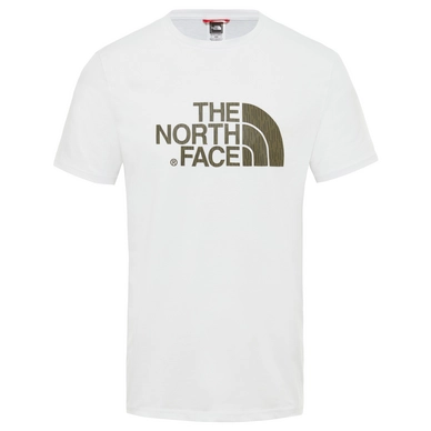 T-Shirt The North Face Men S/S Easy Tee TNF White Burnt Olive Green