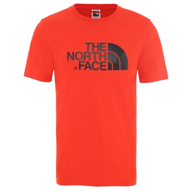 T-Shirt The North Face Men S/S Easy Tee Fiery Red TNF Black
