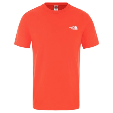 T-Shirt The North Face Men S/S Simple Dome Tee Fiery Red