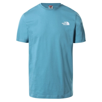T-Shirt The North Face S/S Simple Dome Tee Storm Blue TNF White Herren