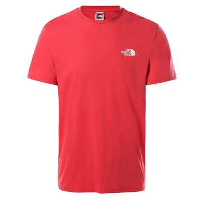 T-Shirt The North Face Homme S/S Simple Dome Tee Rococco Red