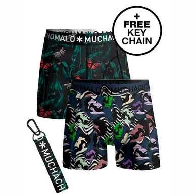 Boxers Muchachomalo Women Men Print 2-Pack