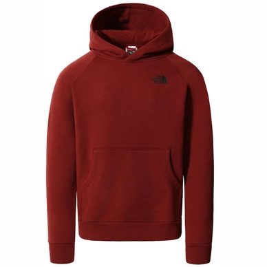 Pullover The North Face Raglan Red Box Hoodie Brick House Red Herren