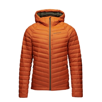 Jas Black Diamond Men Acces Down Hoody Burnt Orange