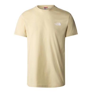 T-Shirt The North Face S/S Simple Dome Tee Men Gravel TNF White