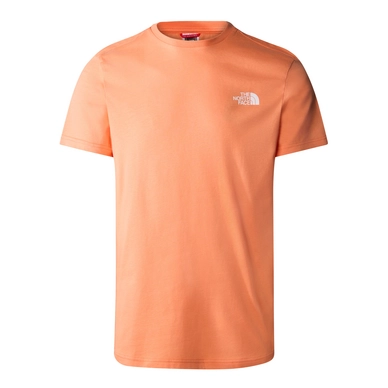T-Shirt The North Face Homme S/S Simple Dome Tee Dusty Coral Orange