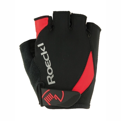 Fietshandschoen Roeckl Baku Black Red