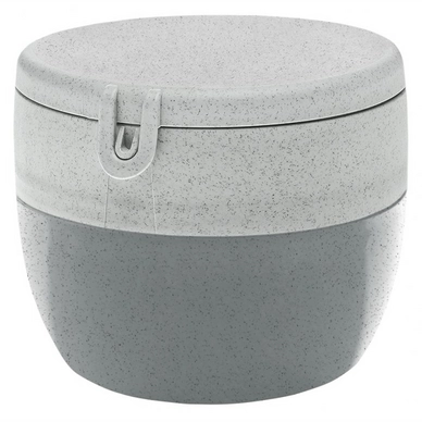 Food Container Koziol Bentobox Medium Organic Concrete Grey