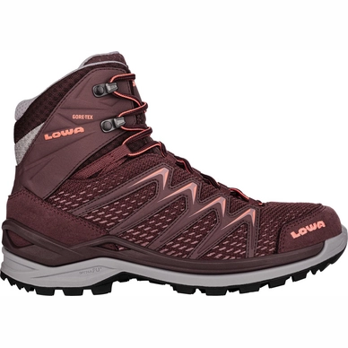 Wandelschoen Lowa Women Innox Pro GTX Mid Burgundy Coral