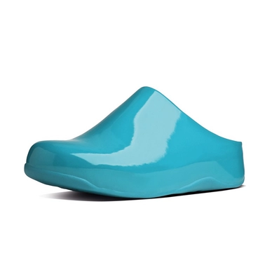 FitFlop Shuv Patent PU Diving Blue