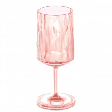 Verre à Vin Koziol Club No. 4 Transparent Rose Quartz (Lot de 6)