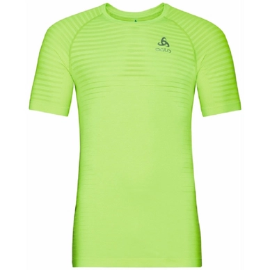 T-shirt de Sport Odlo Men SS Crew Neck Essential Seamless Lounge Lizard Melange