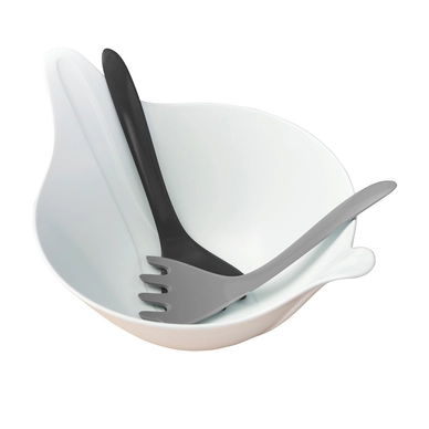 Salatset Koziol Leaf 2.0 Cotton White-Cool Grey