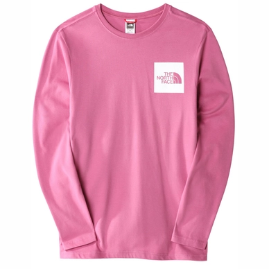 T-Shirt The North Face Men L/S Fine Tee Red Violet