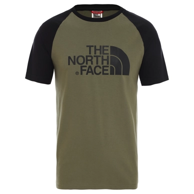 T-Shirt The North Face Men S/S Raglan Easy Tee Burnt Olive Green