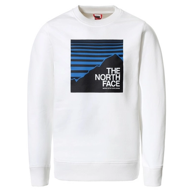 Trui The North Face Youth Box Drew TNF White Hero Blue