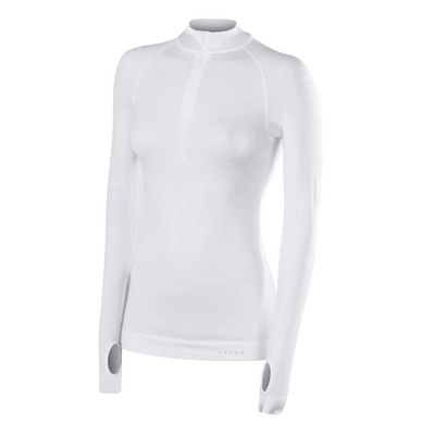 Sous-vêtement thermique Falke Women Zipshirt T White Blanc