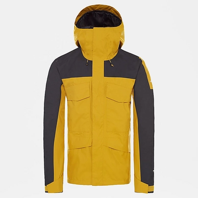 Jas The North Face Men Fantasy Ridge Leopard Yellow Asphalt Grey