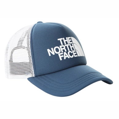 Kappe The North Face Logo Trucker Monterey Blue Unisex