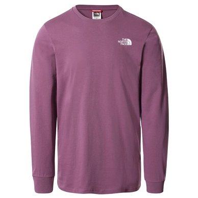 Shirt The North Face Men L/S Simple Dome Tee Pikes Purple