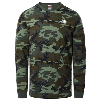 Langarmshirt The North Face L/S Simple Dome Tee Thyme Brushwood Camo Print Herren
