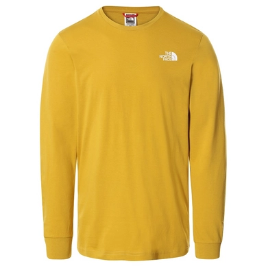 Shirt The North Face Men L/S Simple Dome Tee Arrowwood Yellow