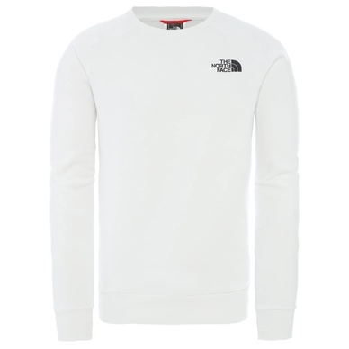 Trui The North Face Men Raglan Redbox Crew TNF White Flame Orange