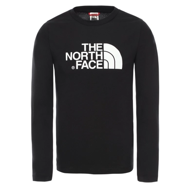 Shirt The North Face L/S Easy Tee TNF Black TNF White Kinder