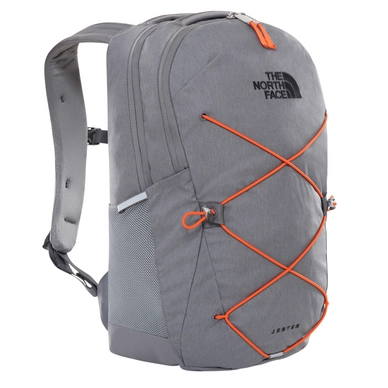 Rugzak The North Face Jester Zinc Grey Dark Heather Persian Orange